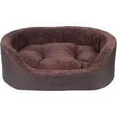Amiplay Hundeliegeplatz/Katzenliegeplatz Ellipse ASPEN, Braun L