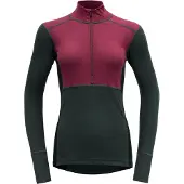 Devold Lauparen Merino 190 Zip Neck Woman Damen-Woll-Basisschicht