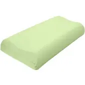 TRAUMSCHLAF Universal Bezug für Nackenstützkissen L-XL, Höhe 11-14 cm | lind - grün