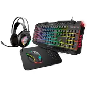 Krom Kritic Gaming-set Maus Tastatur Headset Mauspad