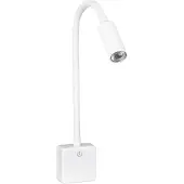 SEBSON LED Steckdosenlampe dimmbar weiß, Steckerlampe 4W flexibel Leselampe Leuchte