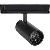 LEDKIA 3-Phasenstromschiene LED-Strahler 30W Fasano Blendfrei Dimmbar DALI Schwarz 4000K tralweiß