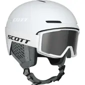 SCOTT Combo HEL Track + GOG Trace white (0002) S