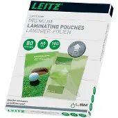 Leitz Laminierfolien A5 80 Mikron 100 Einheiten