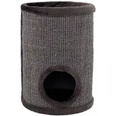 Famanu Kratztonne für Katzen - 50 cm Höhe/Grün