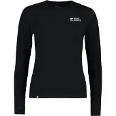 Mons Royale Womens Cascade Merino Base Layer Long Sleeve black XXL
