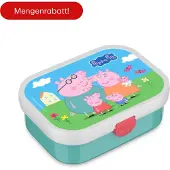 Mepal Lunchbox für Kinder Campus Bento Peppa Pig Pig 750 ml