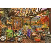 Bluebird Puzzle Puzzle Adirondack Porch - 1000 Teile Puzzle