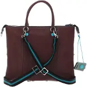 Gabs Schultertasche G3 Plus Shoulder Bag Bull Basic Dark Leather braun
