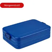 Mepal Brotdose On The Go Take A Break Large Vivid Blue 1,5 L