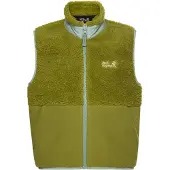 Jack Wolfskin - Kid's Ice Curl Vest - Fleeceweste Gr 128 oliv