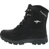 Kangaroos Herrenschuhe Stiefel Warmfutter Stiefel Schwarz Freizeit
