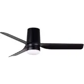 Faro DC Deckenventilator Mini Punt Tub Schwarz mit LED 90