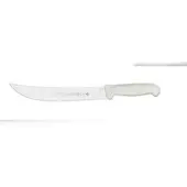 Mundial , Fleischmesser (6317-10), 25.4CM, breite, gebogene Klinge, Weiß, Edelstahl