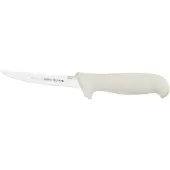 Mundial , Steakmesser, (5516-5), 12.7CM, schmale gebogene Klinge, Weiß, Edelstahl