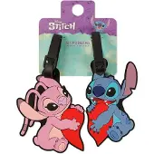 Peers Hardy Disney Stitch & Angel Kofferaufkleber, 2er-Set