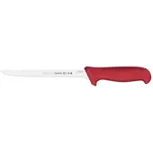 Mundial , Ausbeinmesser, Snap, (5514-8), 20.3CM, schmale gerade Klinge, Rot, Edelstahl