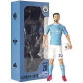 Sockers Manchester City Bernardo Silva Action Figur 20cm