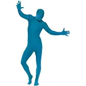 Morphsuits Second Skin blau Gr.