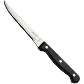 Genware Steakmesser mit schwarzem Griff - 22cm (12 Stk.)"
