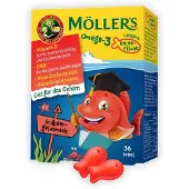 Mollers Omega-3 Gelee Fisch Erdbeere