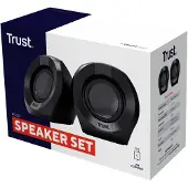 Trust Polo, 2.0 Kanäle, 4 W, Universal, Schwarz, 8 W, Acrylnitril-Butadien-Styrol (ABS)