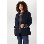Aniston Plus Longblazer mit 3/4 langen, gerafften Ärmeln - NEUE KOLLEKTION