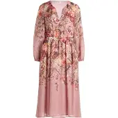 Vera Mont Midikleid "Damen mit Print" Nahttasche