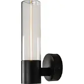 Konstsmide 7363-750 Edison Große LED-Wandleuchte | Aluminium/Glas | Outdoor | 2200K | 10x28,5x13 cm