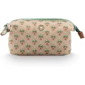 Pip studio Kulturbeutel Cooper Cosmetic Purse Jaipur Flower S Light Green