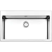 Apell LNP77F, Aufsatzwanne, Rechteckig, Edelstahl, Edelstahl, 1 Becken, Rechteckig