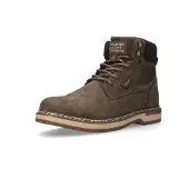 Dockers by Gerli Schnürboots Schnürstiefelette, Workerboots mit Reißverschluss