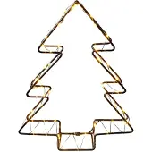Clayre & Eef Tischlampe Weiß Metall