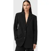 AllSaints Essen Blazer Black Größe: 10 | Blazer Outlet | Damen | Schwarz