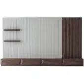 Xl Moebel Gmbh TV Wohnwand Modern Braun Elegant Anbauwand Lowboard Set Möbel