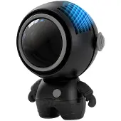 Fokelyi Kleiner USB-Halsventilator, Cartoon-Mini, aus ABS und Silikon