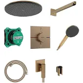 Hansgrohe Raindance Alive S Doucheset Brushed Bronze