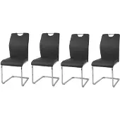 HTI Schwingstuhl 4er-Set
