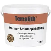Terralith Marmor Steinteppich Natura für 1 m2 Innen Fein 2-4 mm