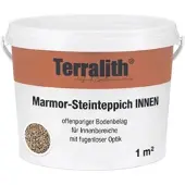 Terralith Marmor Steinteppich Grigio für 1 m2 Innen Mittel 4-6 mm