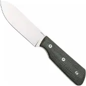 Straight Line Bigger Digger BDG-GC Stonewashed 14C28N, Green Canvas Micarta, Fahrtenmesser