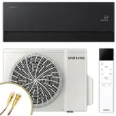 Samsung Split Klimaanlage Set | WindFree Première+ | 3,5 kW | Schwarz | Quick-Connect