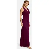 Vera Mont Abendkleid "Damen mit V-Ausschnitt" Ohne Tasche Falten