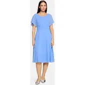 Vera Mont Cocktailkleid "Damen kurzarm" Ohne Tasche Raffung