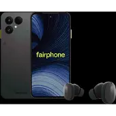 Fairphone 6+ 256GB Schwarz 5G + Fairbuds Wireless Schwarz