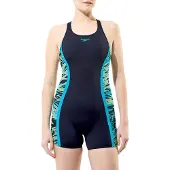 Speedo Hyperboom Splice Muscleback Legsuit Badeanzug Damen 38