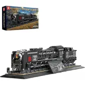 ReoBrix 66801 Dampflokomotive Klemmbaustein Zugmodell 1546 Teile