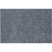 Rugsx Läufer- Türmatte rutschfest 100 cm MAGNUS 2954 Zickzack Draußen, Drinnen grau 100x200 cm