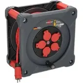 Brennenstuhl Kabeltrommel Professional KA52105, 50m, für außen IP44, Bremaxx, 5x Schutzkontaktsteckdose