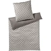 JOOP! Bettwäsche Cornflower Double taupe Kissenbezug einzeln 80x80 cm